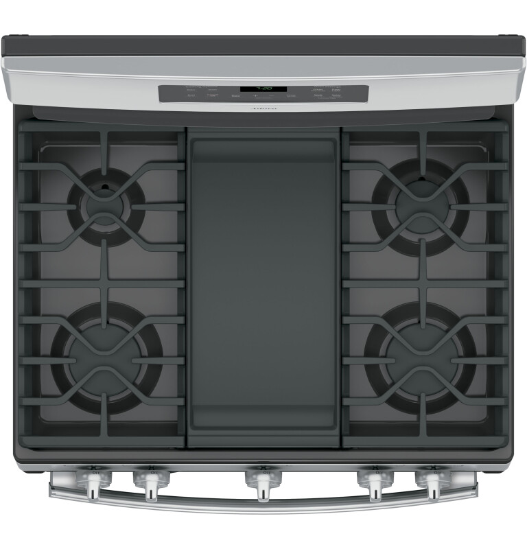 Adora series by GE 30" Free-Standing Gas Convection Range JGB720SEJSS, product image 8 of 12