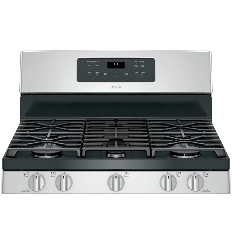 Adora series by GE 30" Free-Standing Gas Convection Range JGB720SEJSS, product image 12 of 12