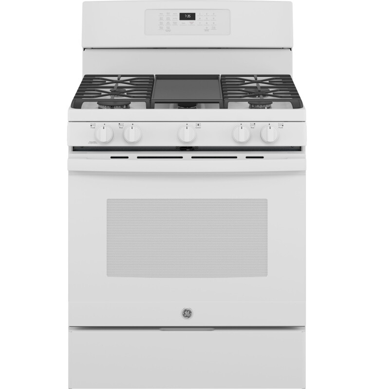 30" Free-Standing Gas Convection Range with No Preheat Air Fry JGB735EPES