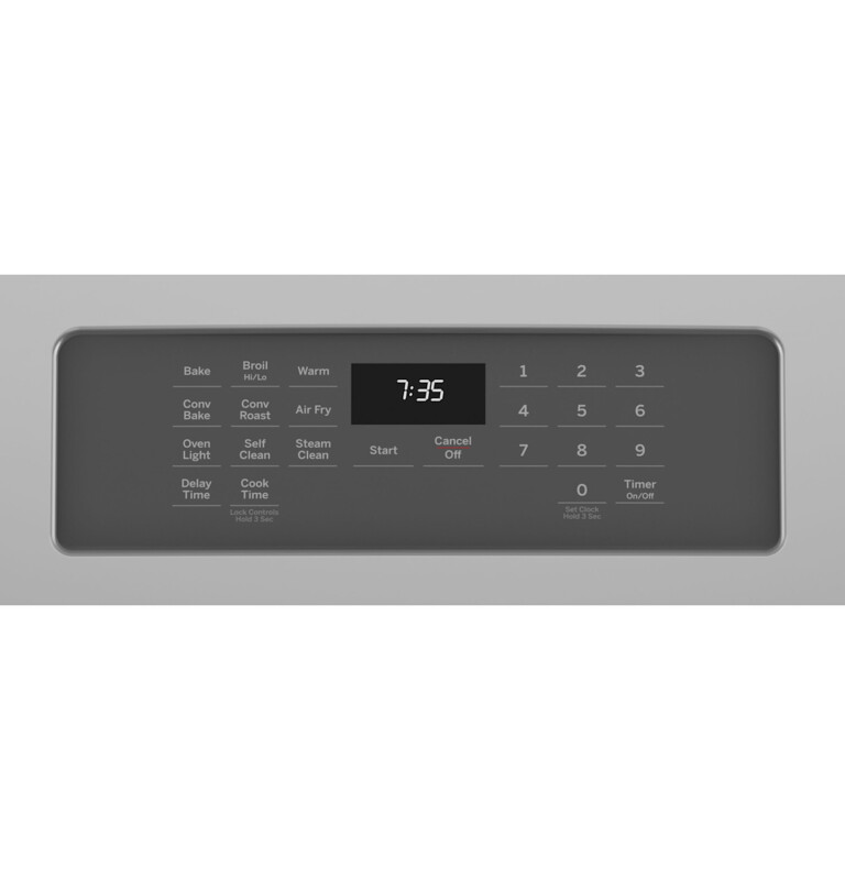 30" Free-Standing Gas Convection Range with No Preheat Air Fry JGB735SPSS