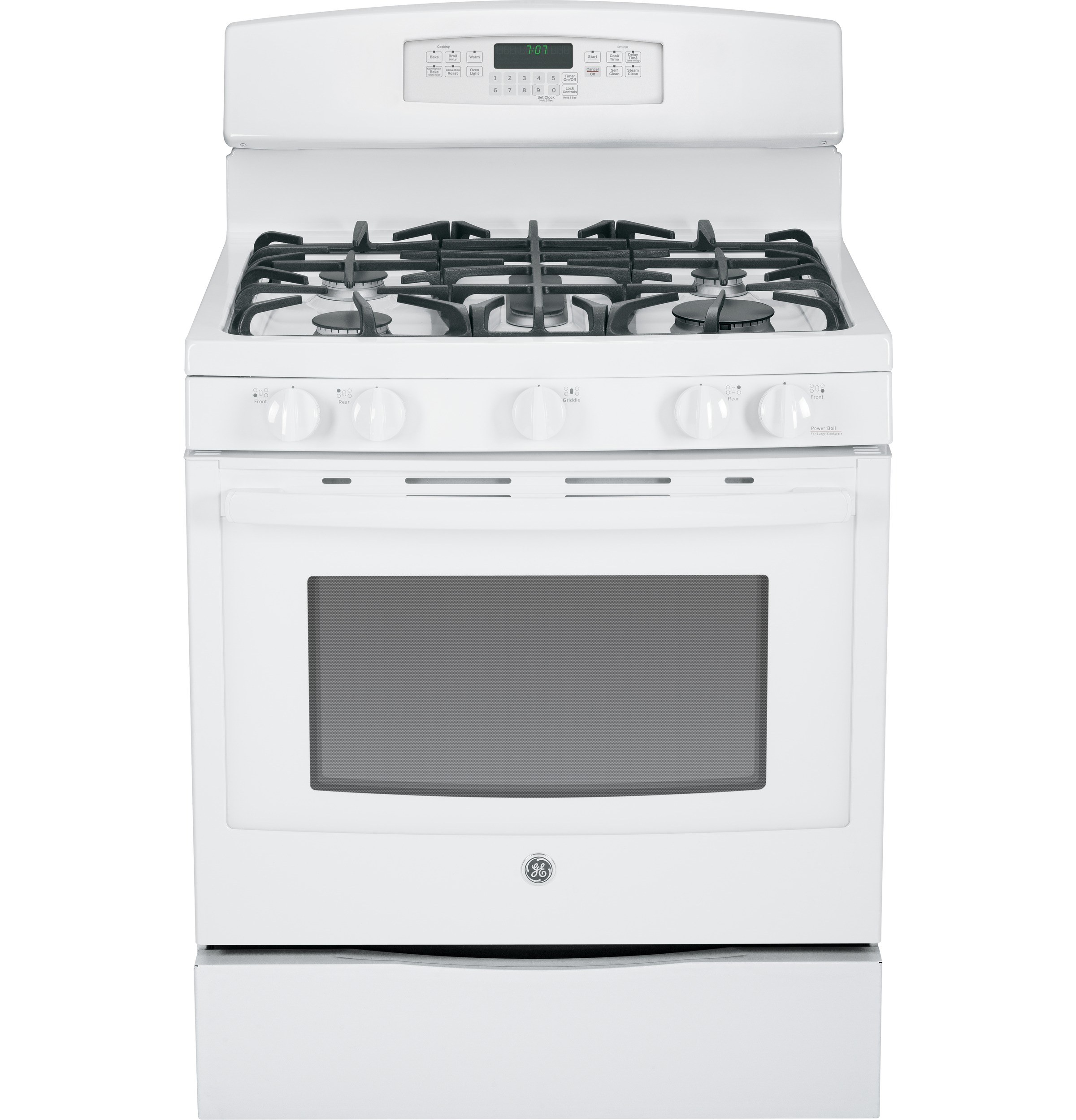 30" Free-Standing Gas Convection Range JGB750DEFWW