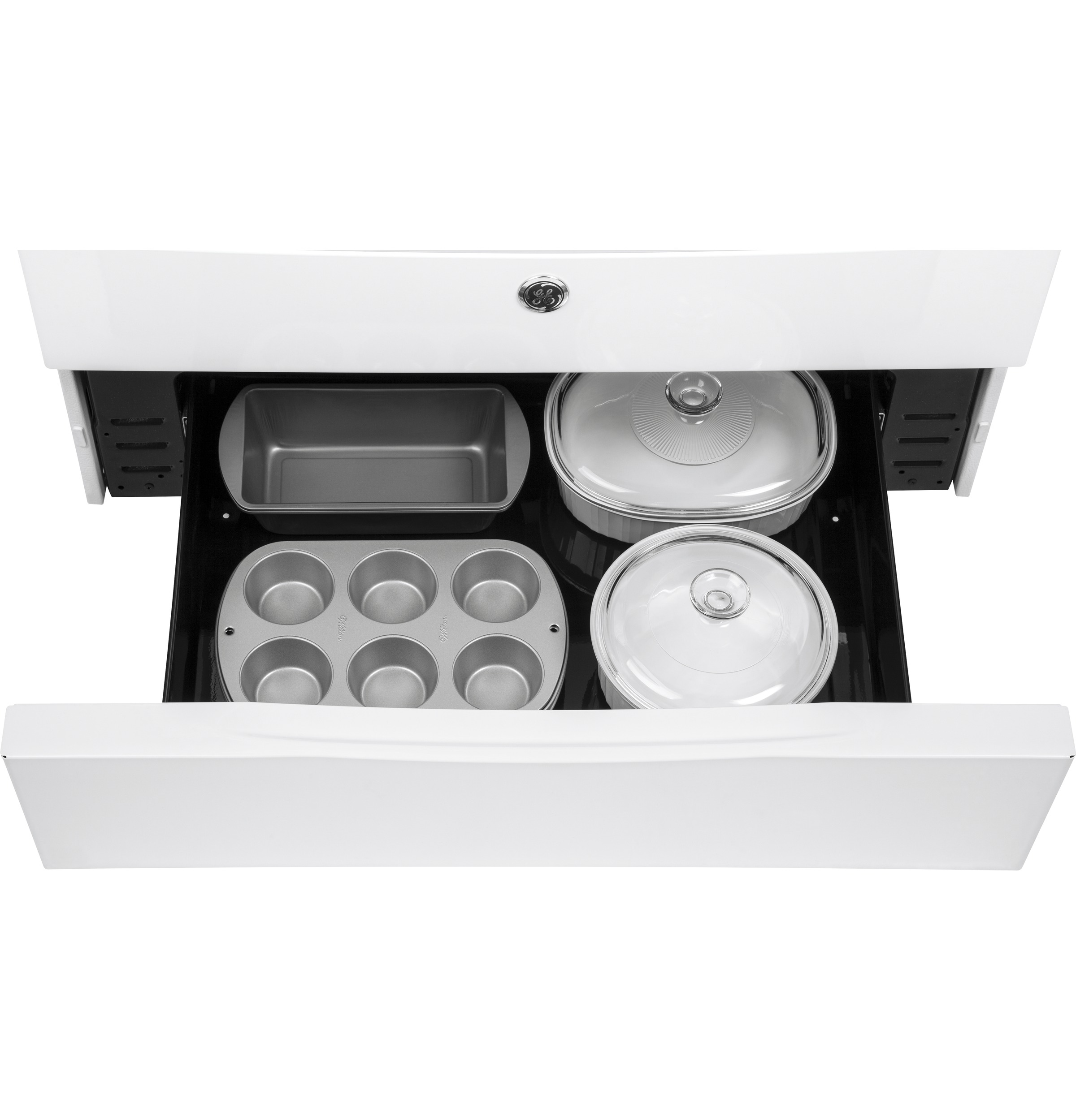 30" Free-Standing Gas Convection Range JGB750DEFWW, product image 8 of 15