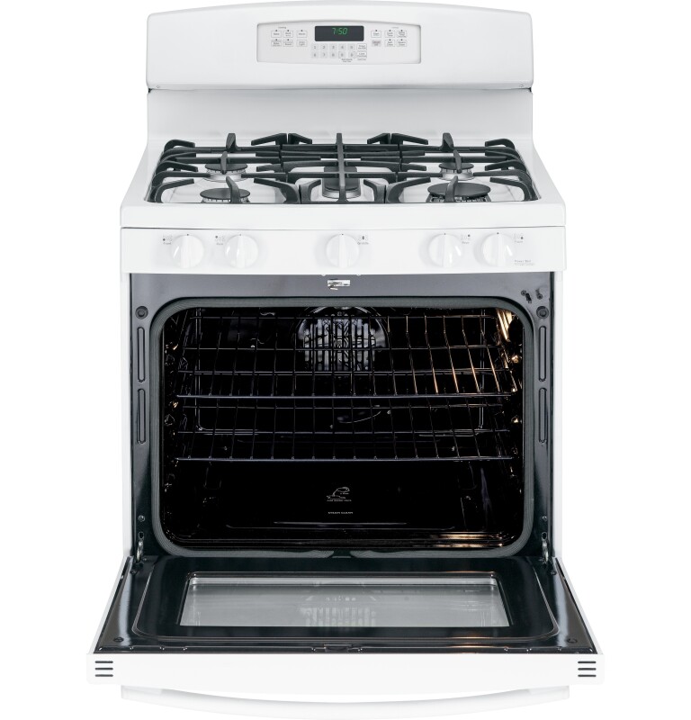 30" Free-Standing Gas Convection Range JGB770DEFWW, product image 3 of 11