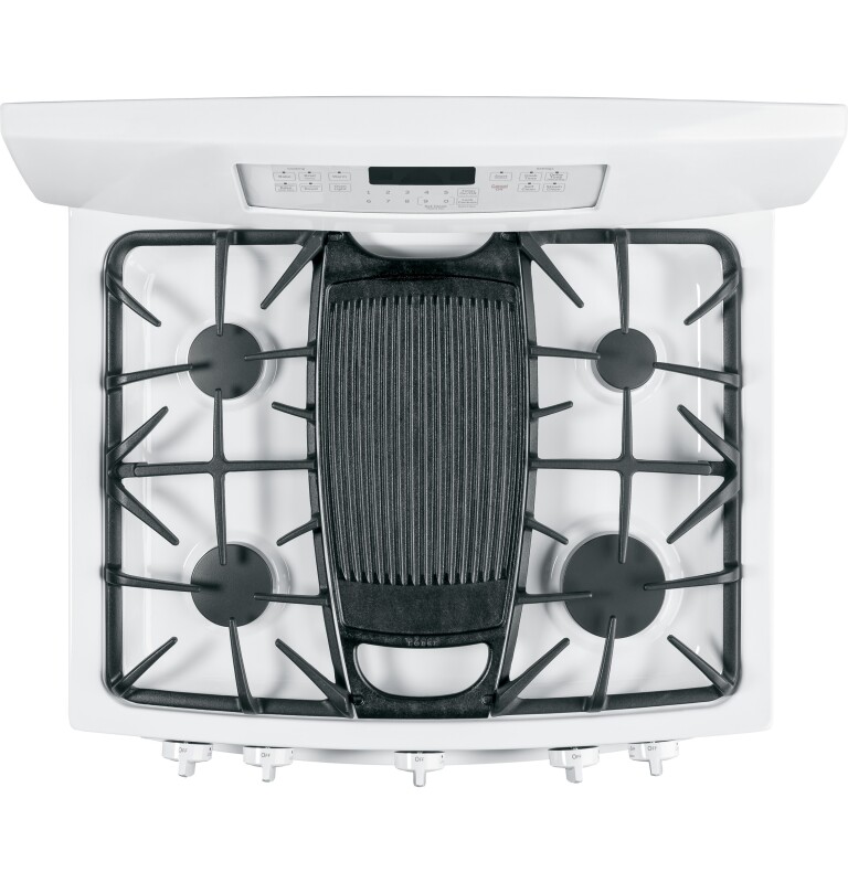 30" Free-Standing Gas Convection Range JGB770DEFWW, product image 5 of 11