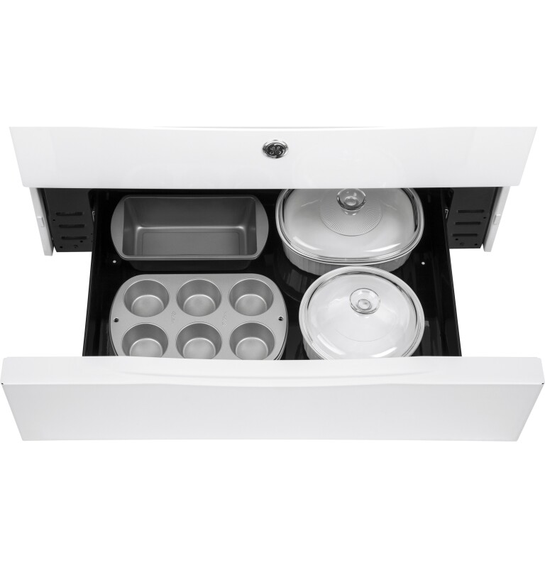 30" Free-Standing Gas Convection Range JGB770DEFWW, product image 7 of 11