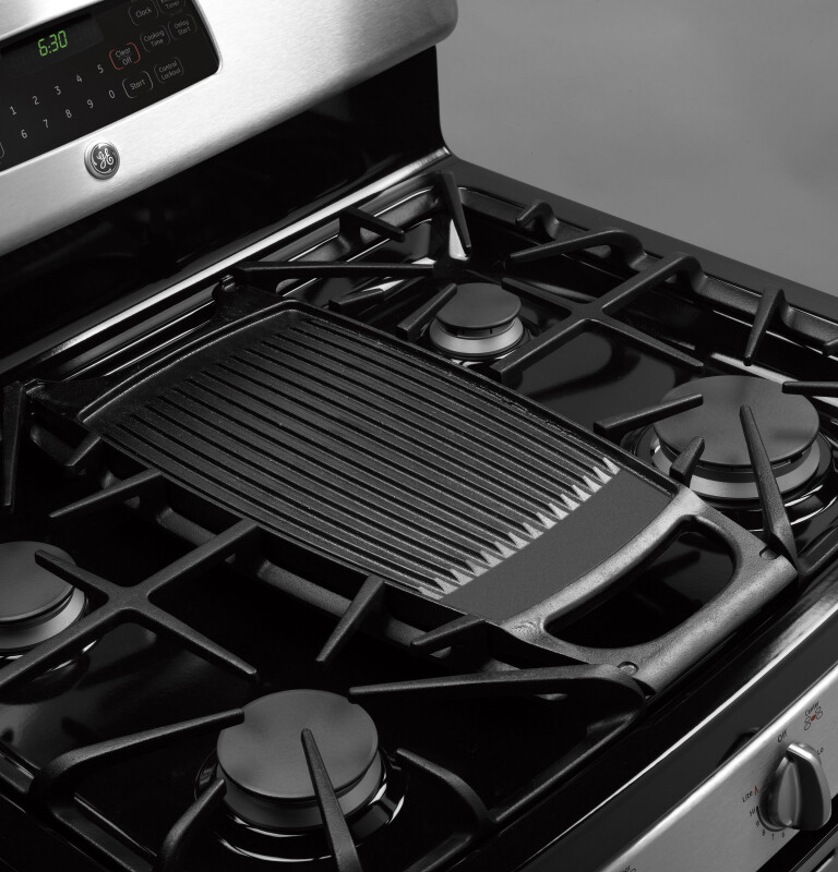 30" Free-Standing Gas Range with Warming Drawer JGB800SEPSS, product image 4 of 7