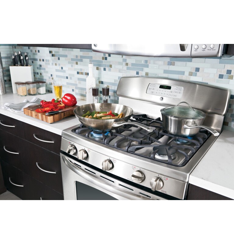30" Free-Standing Gas Range JGB810SETSS