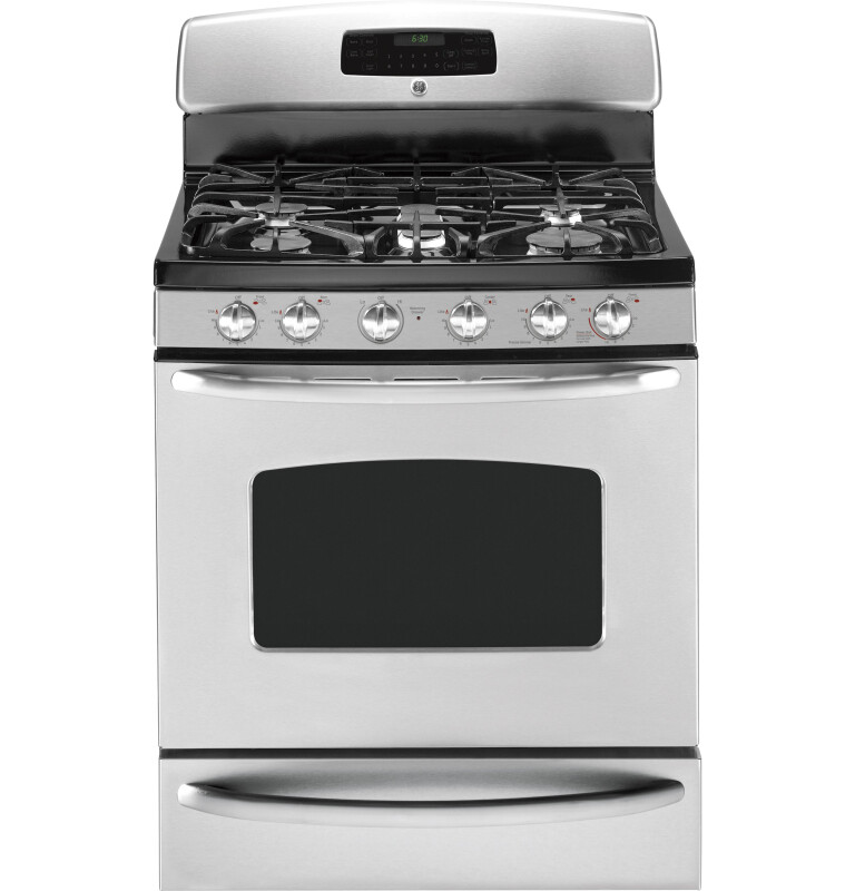 30" Free-Standing Gas Range with Warming Drawer JGB820SEPSS
