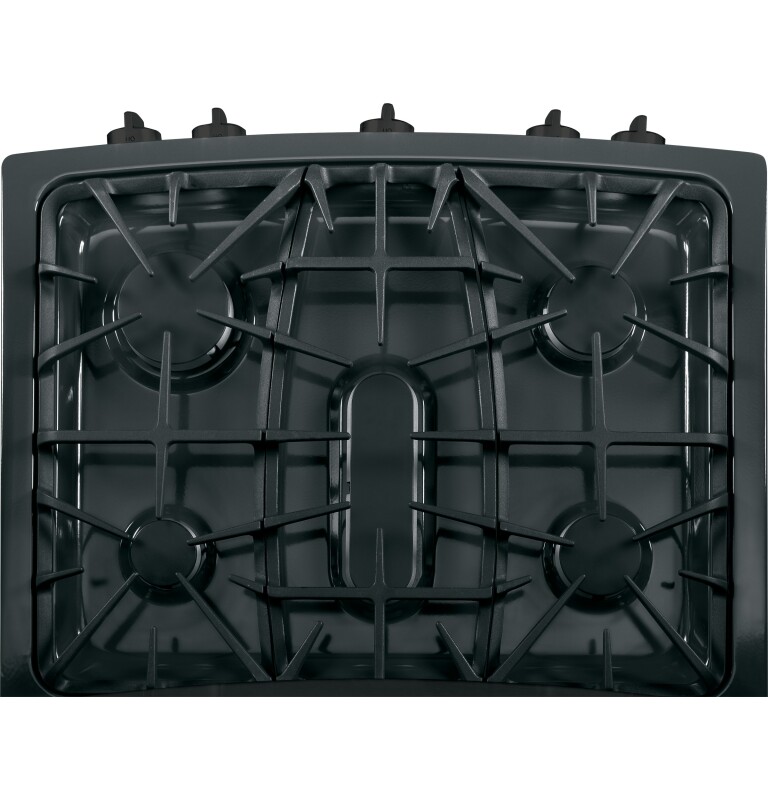 30" Free-Standing Gas Double Oven Range JGB850DEFBB, product image 6 of 12