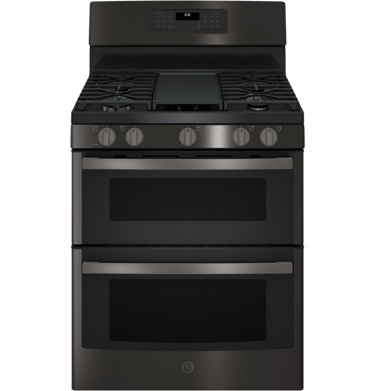 30" Free-Standing Gas Double Oven Convection Range JGB860BEJTS