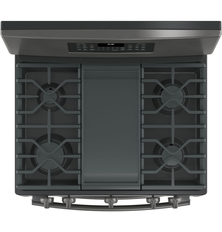 30" Free-Standing Gas Double Oven Convection Range JGB860BEJTS, product image 3 of 16