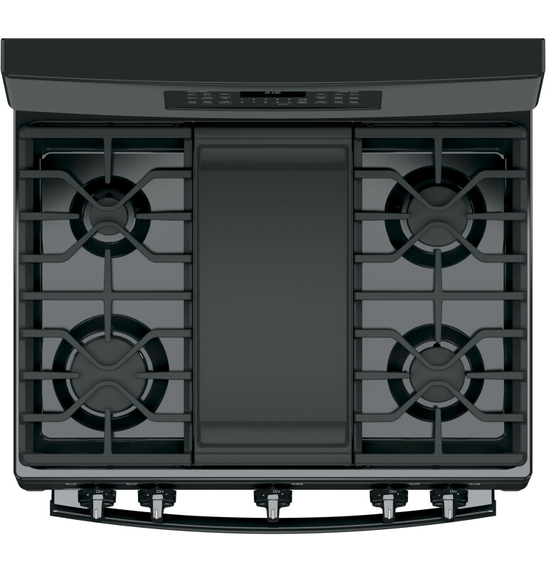 30" Free-Standing Gas Double Oven Convection Range JGB860DEJBB