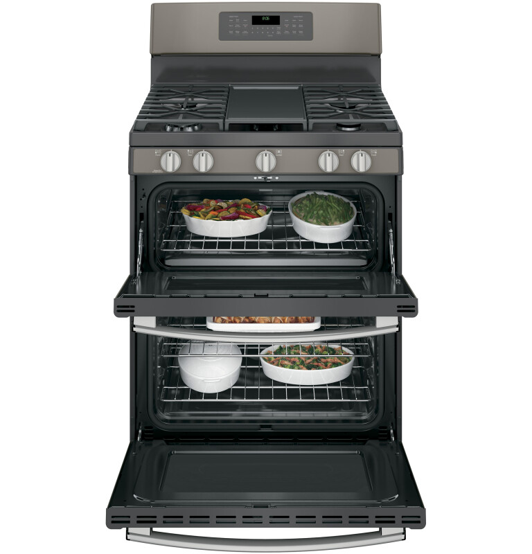 30" Free-Standing Gas Double Oven Convection Range JGB860EEJES