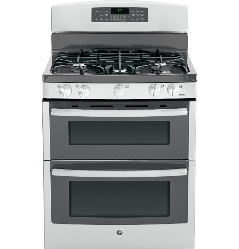 30" Free-Standing Gas Double Oven Range with Convection JGB870SEFSS