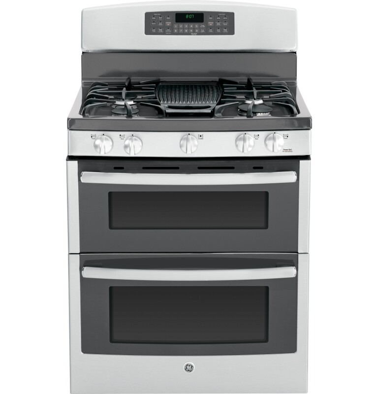 30" Free-Standing Gas Double Oven Range with Convection JGB870SEFSS, product image 2 of 11