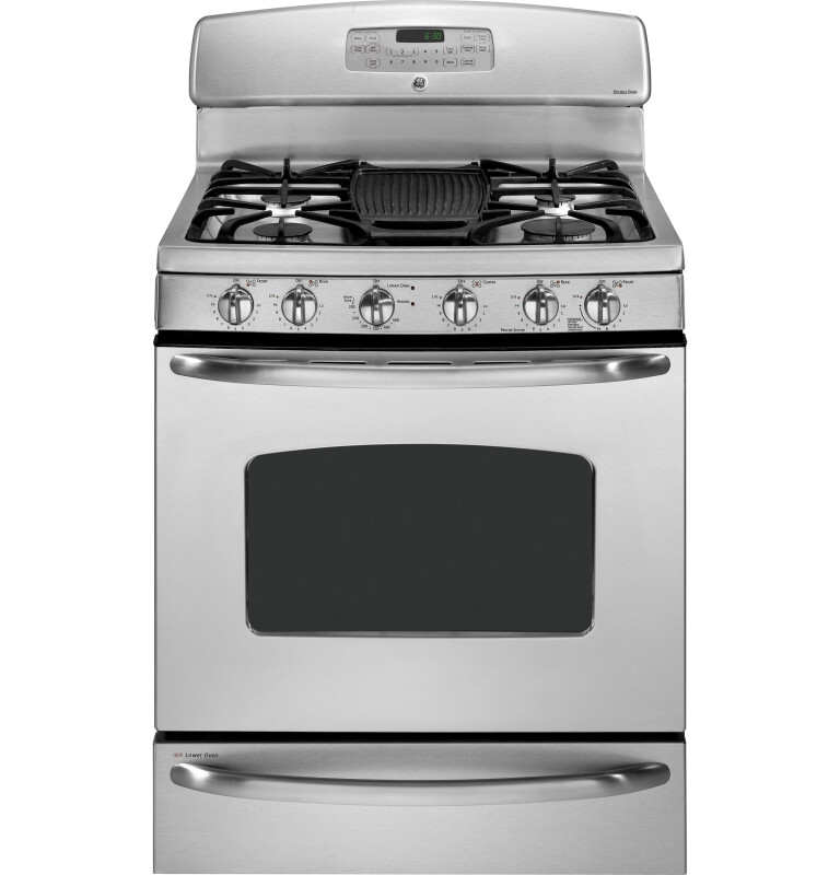 30" Free-Standing Gas Range with Baking Drawer JGB900SEPSS, product image 4 of 7