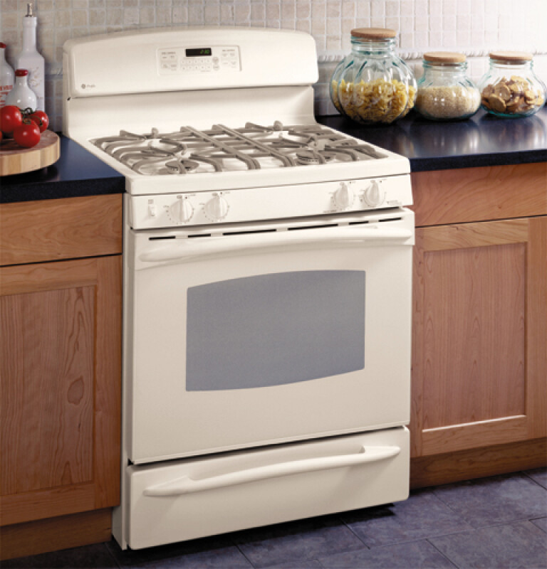 Free-Standing Self-Clean Gas Range with Warming Drawer JGB905CEFCC, product image 2 of 2