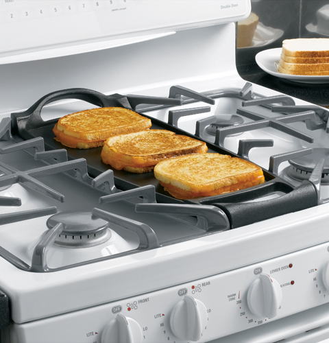 30" Free-Standing Double Oven Range JGB918WEKWW, product image 4 of 6