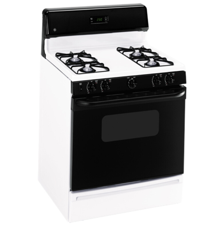 30" Free-Standing Gas Range JGBC20BEHWH