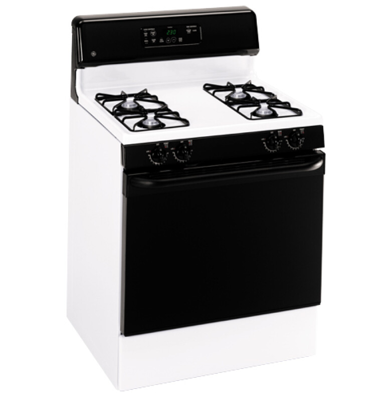 30" Free-Standing Gas Range JGBP24BEHWH