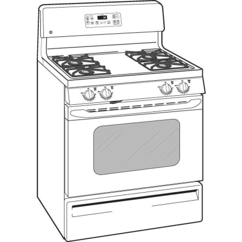 30" Free-Standing Gas Range JGBP32SEJSS