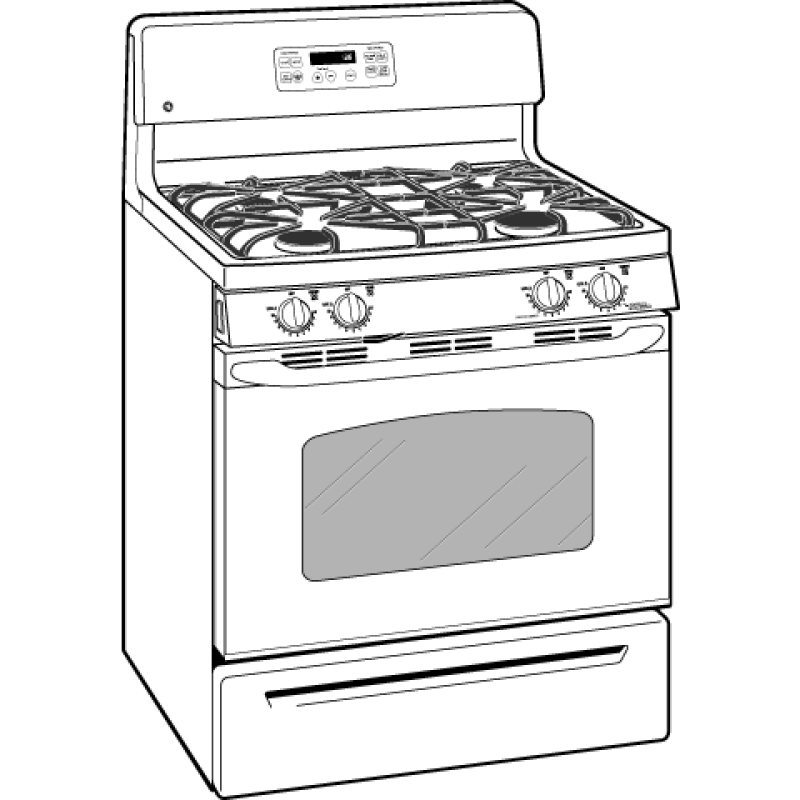 30" Free-Standing Gas Range view 2