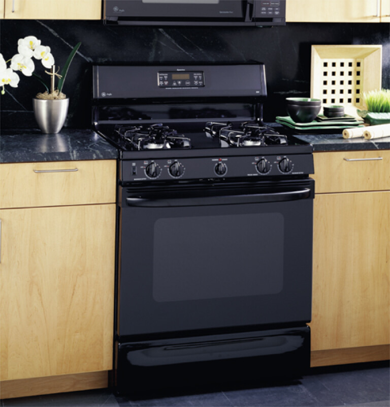 Spectra 30" Free-Standing Gas Range with Warming Drawer JGBP79BEBBB, product image 2 of 2