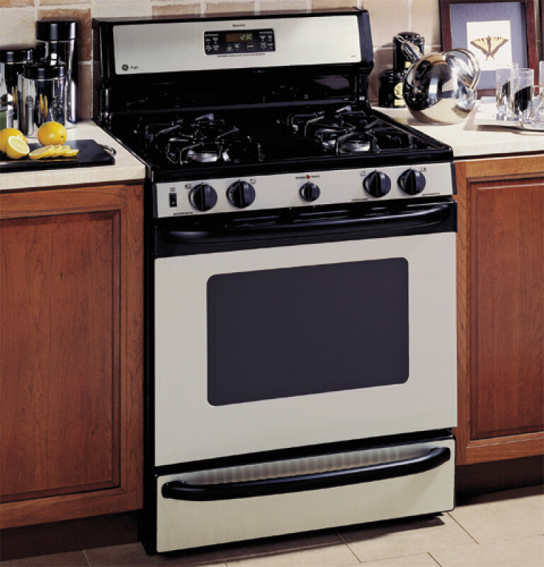 Profile 30" Spectra Free-Standing Gas Range with Warming Drawer JGBP79MEFBC