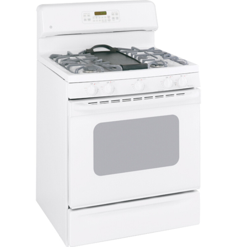 30" Free-Standing Gas Range with Warming Drawer JGBP88WEKWW