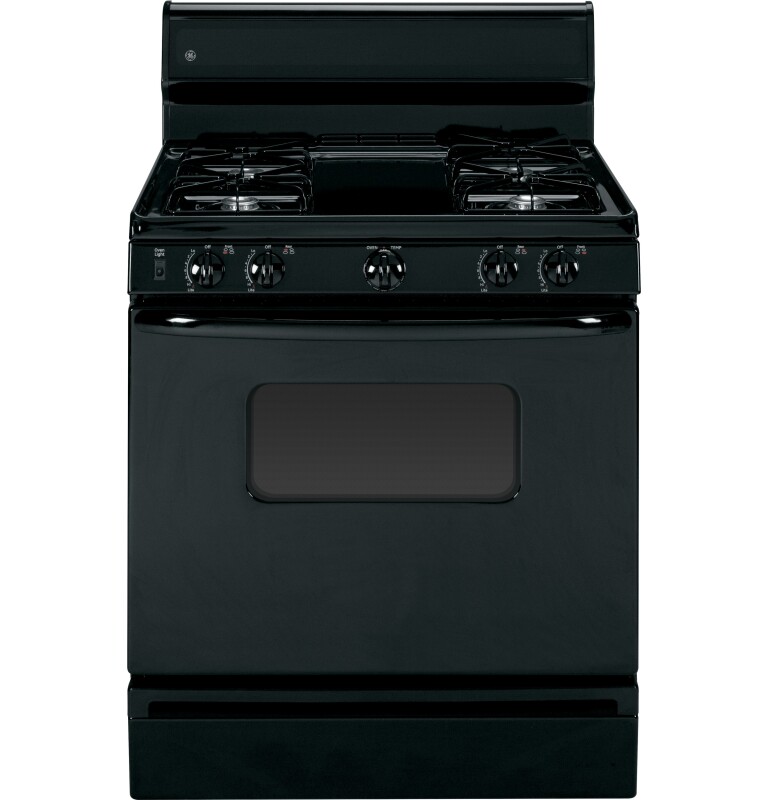 30" Free-Standing Gas Range JGBS07DETBB, product image 2 of 8