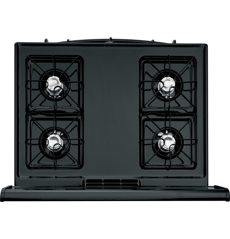 30" Free-Standing Gas Range JGBS07DETBB, product image 3 of 8