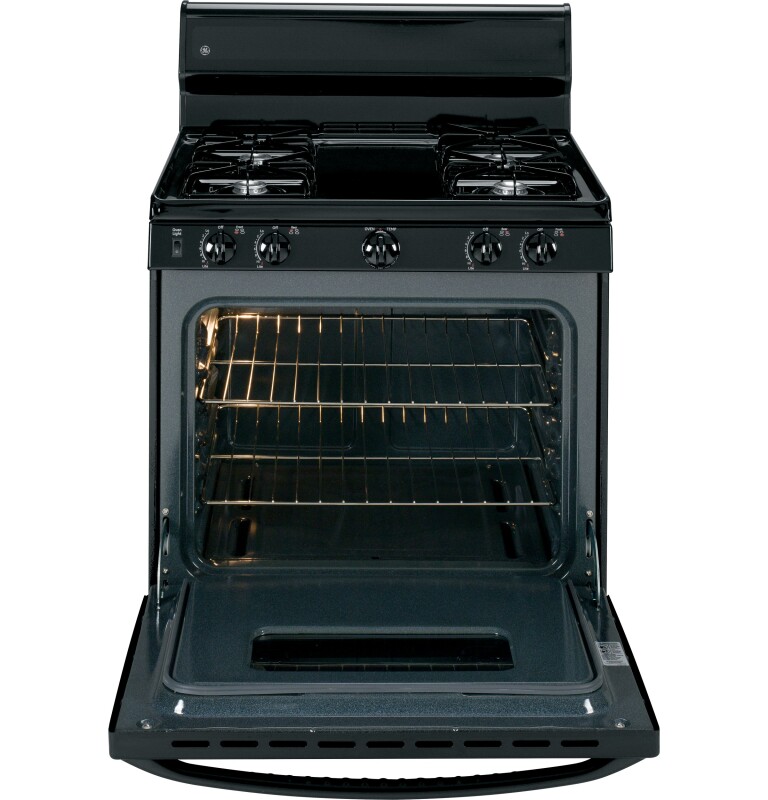 30" Free-Standing Gas Range JGBS07DETBB, product image 5 of 8