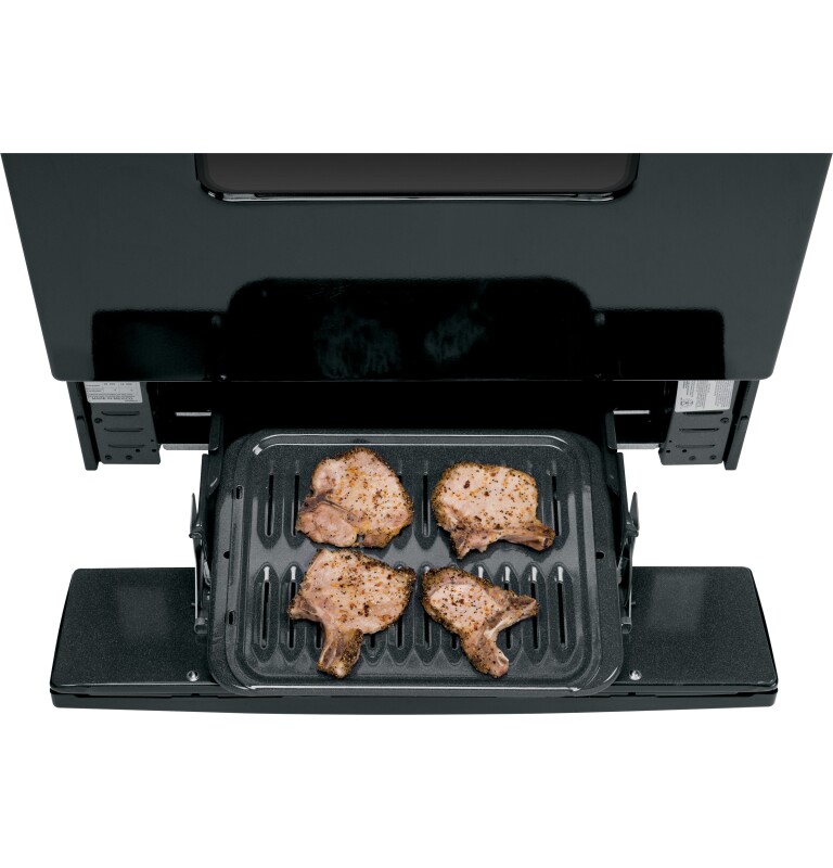 30" Free-Standing Gas Range JGBS07DETBB, product image 6 of 8