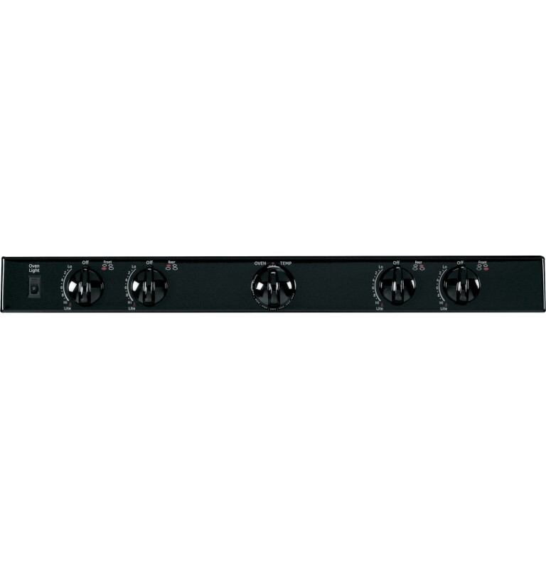 30" Free-Standing Gas Range JGBS07DETBB, product image 7 of 8