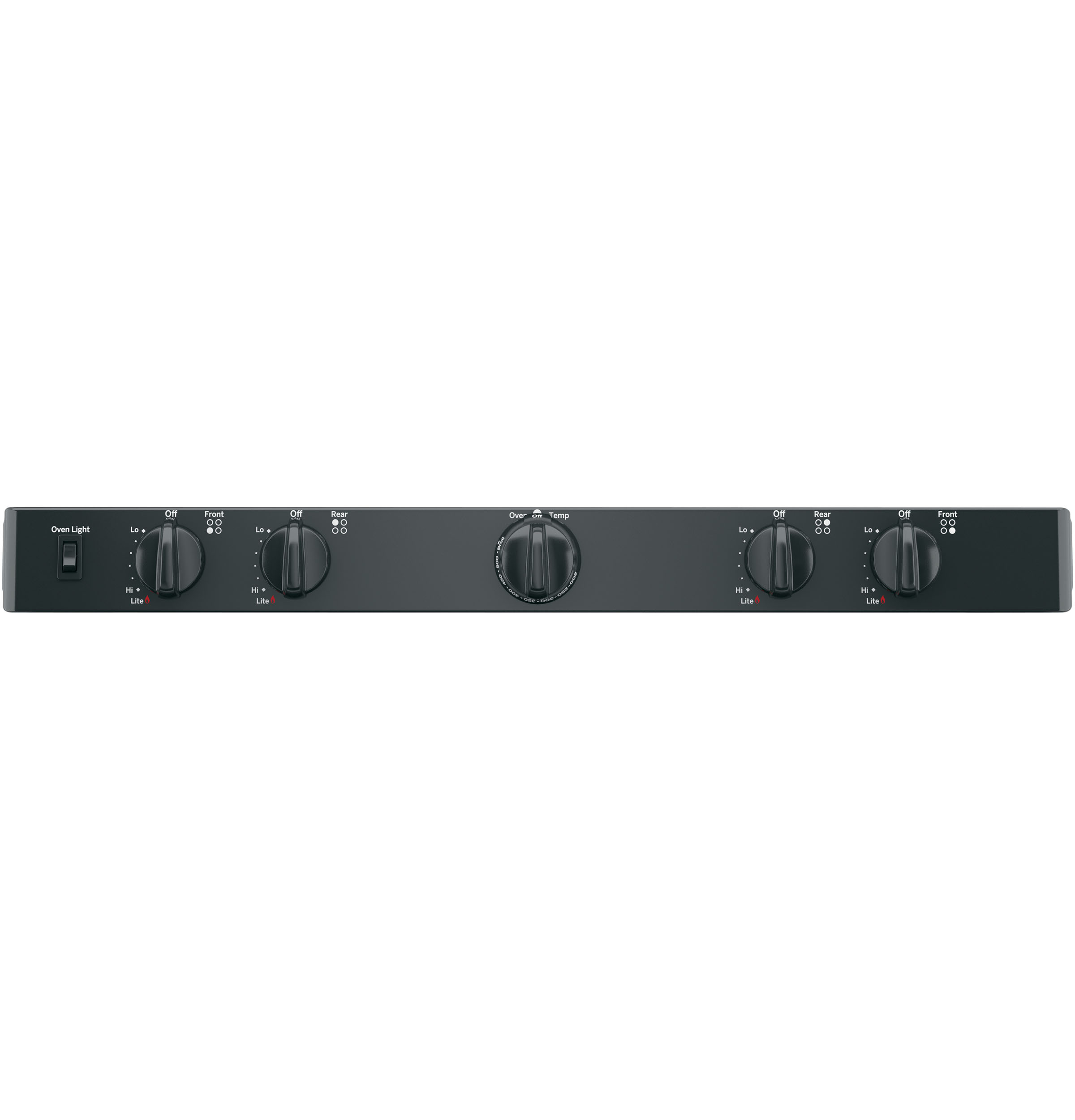 30" Free-Standing Front Control Gas Range view 2
