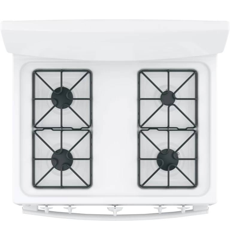 30" Free-Standing Front Control Gas Range JGBS10DEMWW