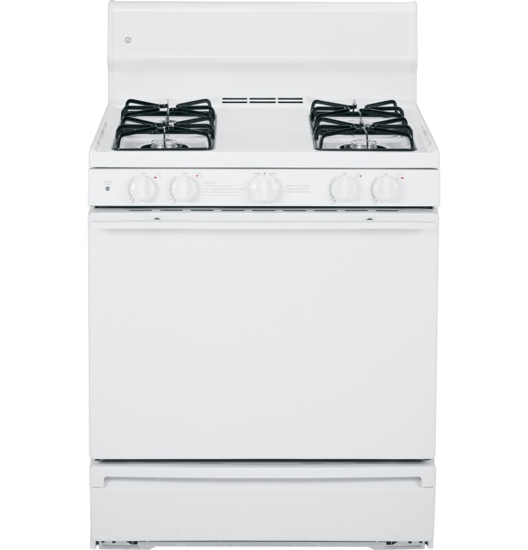 30" Free-Standing Gas Range JGBS14PCDWW, product image 2 of 11