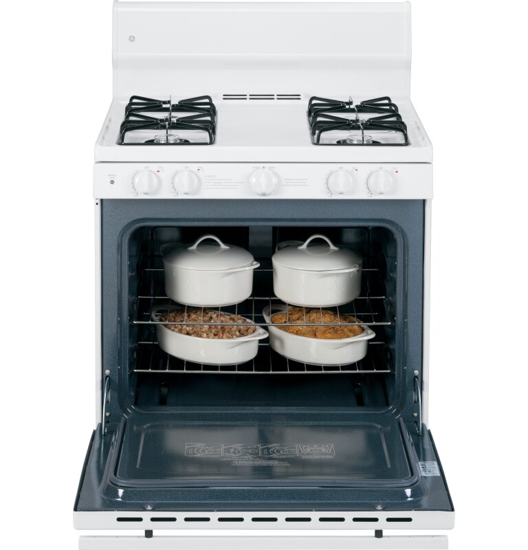 30" Free-Standing Gas Range JGBS14PCDWW, product image 5 of 11