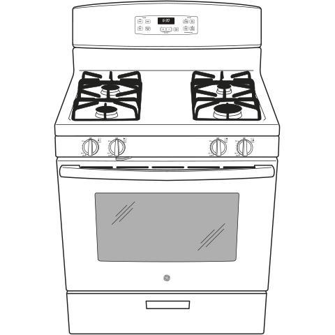 30" Free-Standing Gas Range view 13