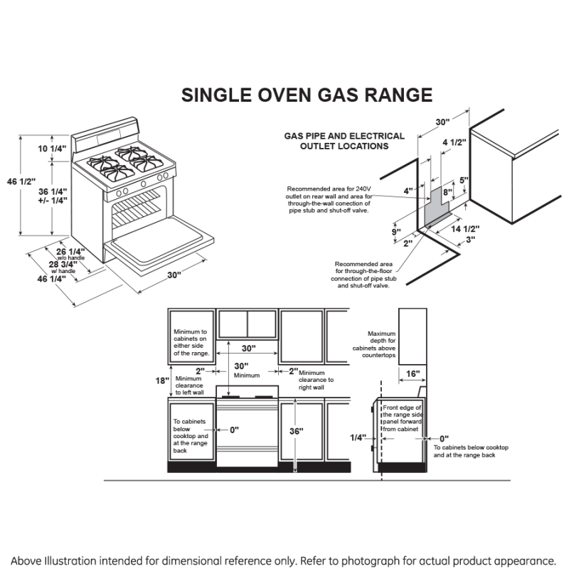 30" Free-Standing Gas Range view 12