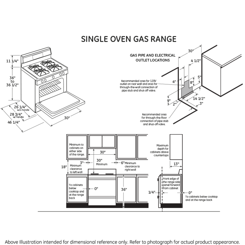 30" Free-Standing Gas Range JGBS65DEFWW
