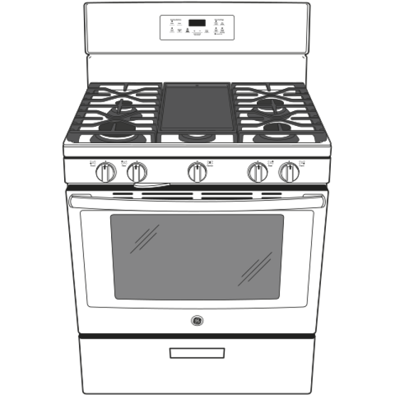 30" Free-Standing Gas Range view 3