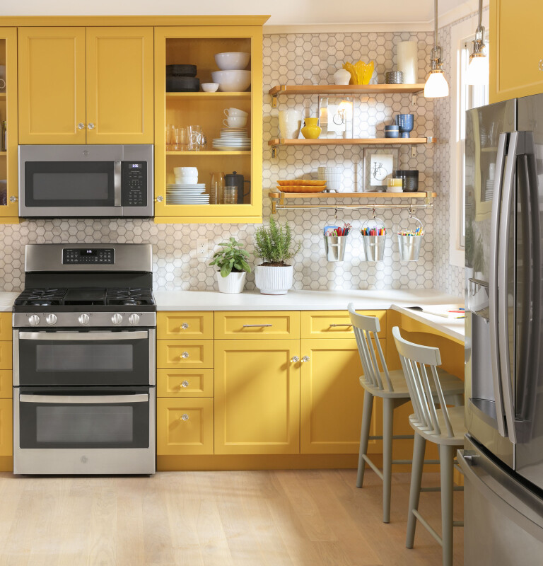 30" Free-Standing Gas Double Oven Convection Range view 11