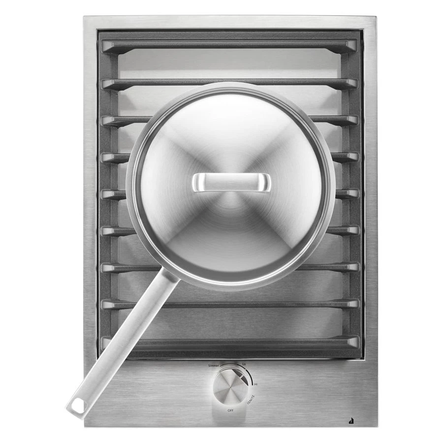 Custom 15" Single-Burner Gas Cooktop with Wok Ring JGC3115GS