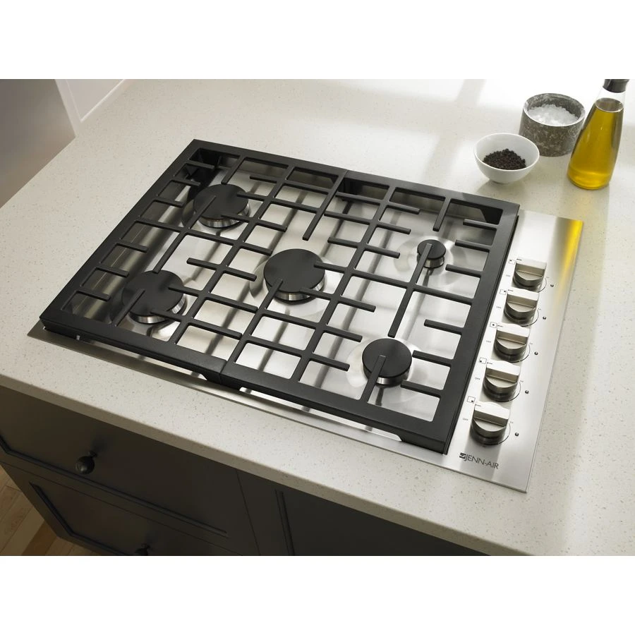 Pro-Style 30" 5-Burner Gas Cooktop JGC7530BP, product image 2 of 2