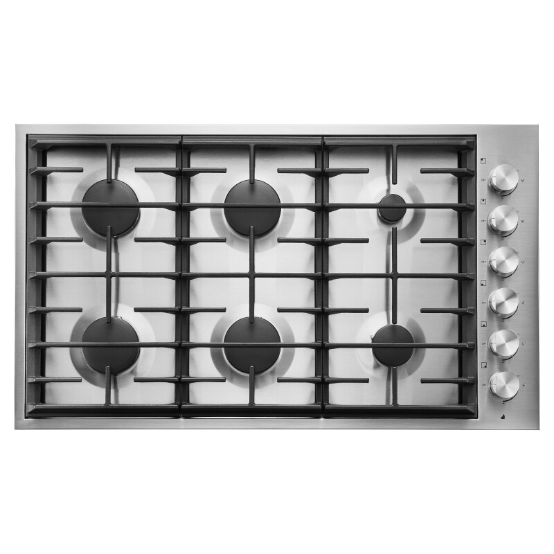 JennAir Euro-Style 36" 6-Burner Gas Cooktop Stainless Steel JGC7636BS Picture 1