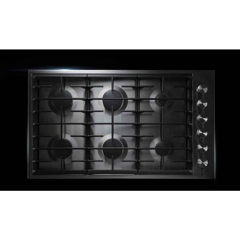 Euro-Style 36" 6-Burner Gas Cooktop JGC7636BS