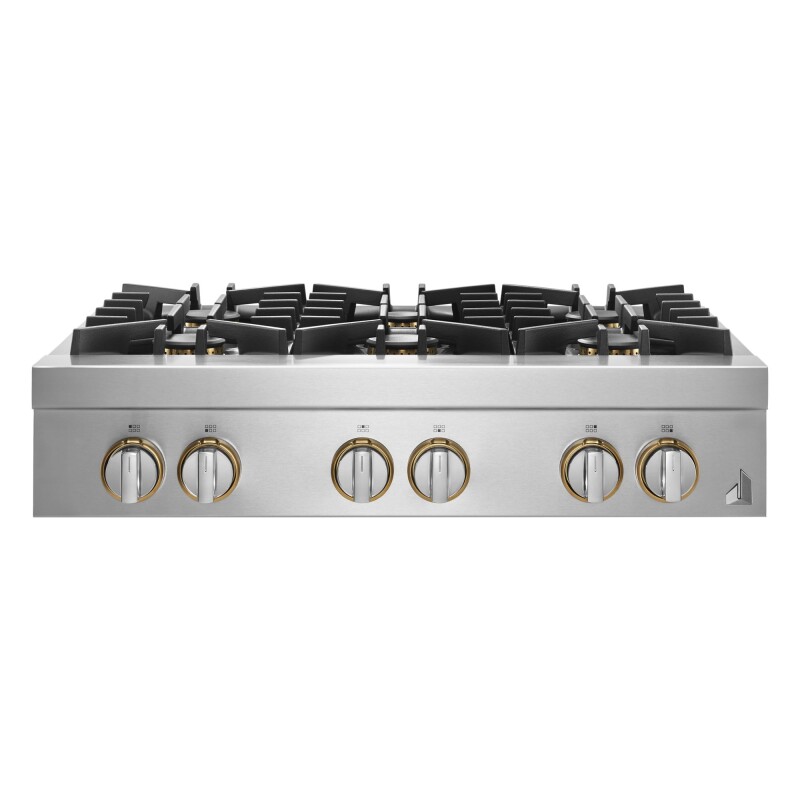JennAir RISE 36" Gas Rangetop Stainless Steel JGCP436HL Picture 1