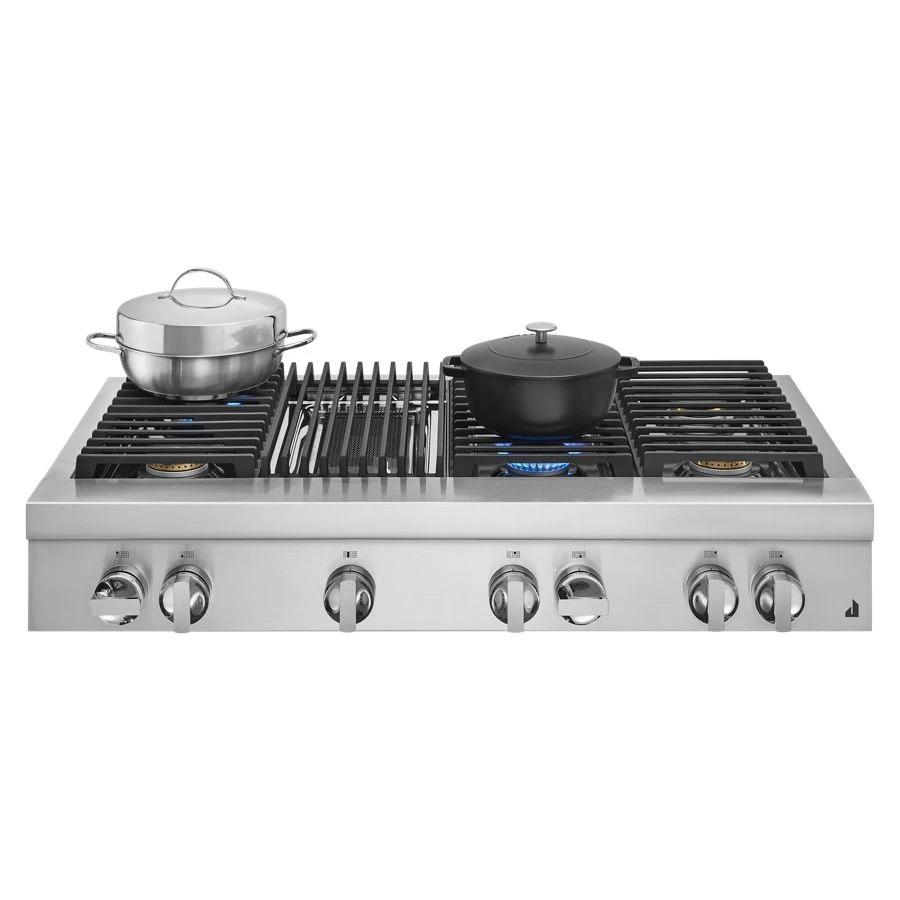 Noir™ 48" Gas Professional-style Rangetop With Grill JGCP648HM