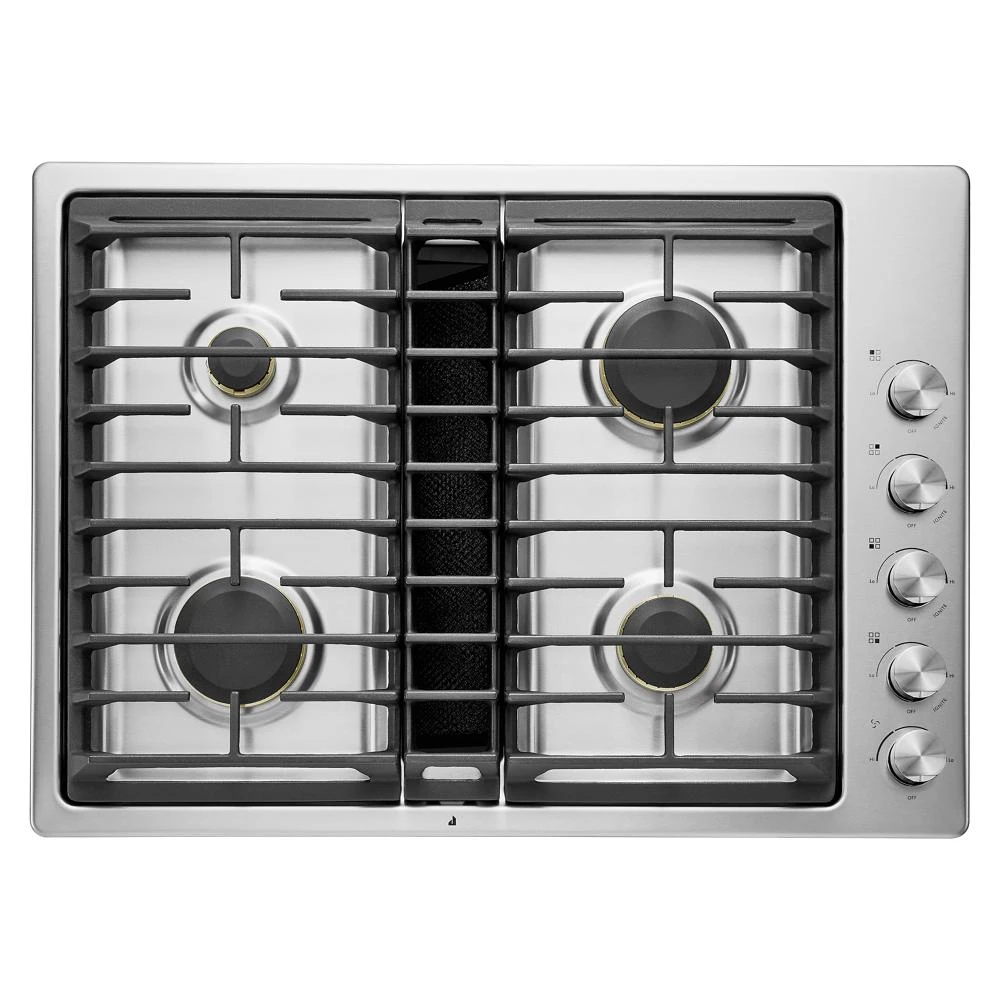 30” JX3™ Gas Downdraft Cooktop JGD3430GS